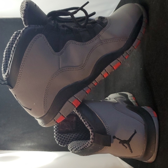 Air Jordan X 10 Retro Cool Grey Infared SZ 5 Women's - Picture 7 of 7
